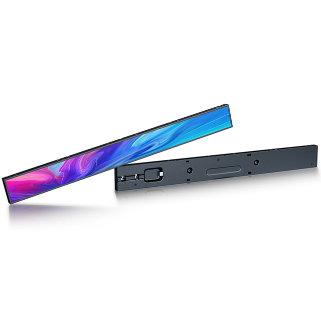 Shelf Edge Tft Digital Stretched Bar Lcd Display Stretched Bar Ultra Wide Screen for Supermarket Advertisement