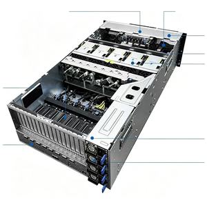 เซิร์ฟเวอร์ GPU ความหนาแน่นสูง ESC8000A E13X 4U รองรับซ็อกเก็ต SP5 แบบคู่ 24 DDR5 DIMM 8 ช่องเสียบ PCIe 5.0 สำหรับ GPU แบบคู่ รองรับ Hot Swap NVMe สำหรับติดตั้งในแร็ค - Product Image 6