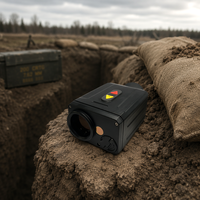 1535nm Compact Tactical Human Eye Safe 	 Télémètre laser monoculaire à diode pompée 7X LED RS232 1Hz ±1m pour la patrouille