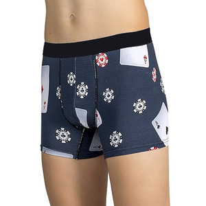 Diseño de moda Naked Feeling Men Underwear Boxer Brief tejido de alta elasticidad fábrica privada personalizada para hombres bóxer corto - Product Image 3