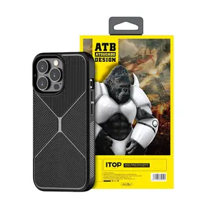 ATB X系列时尚系列商务防震手机外壳，适用于iPhone 11 12 13 14 15 Pro Max