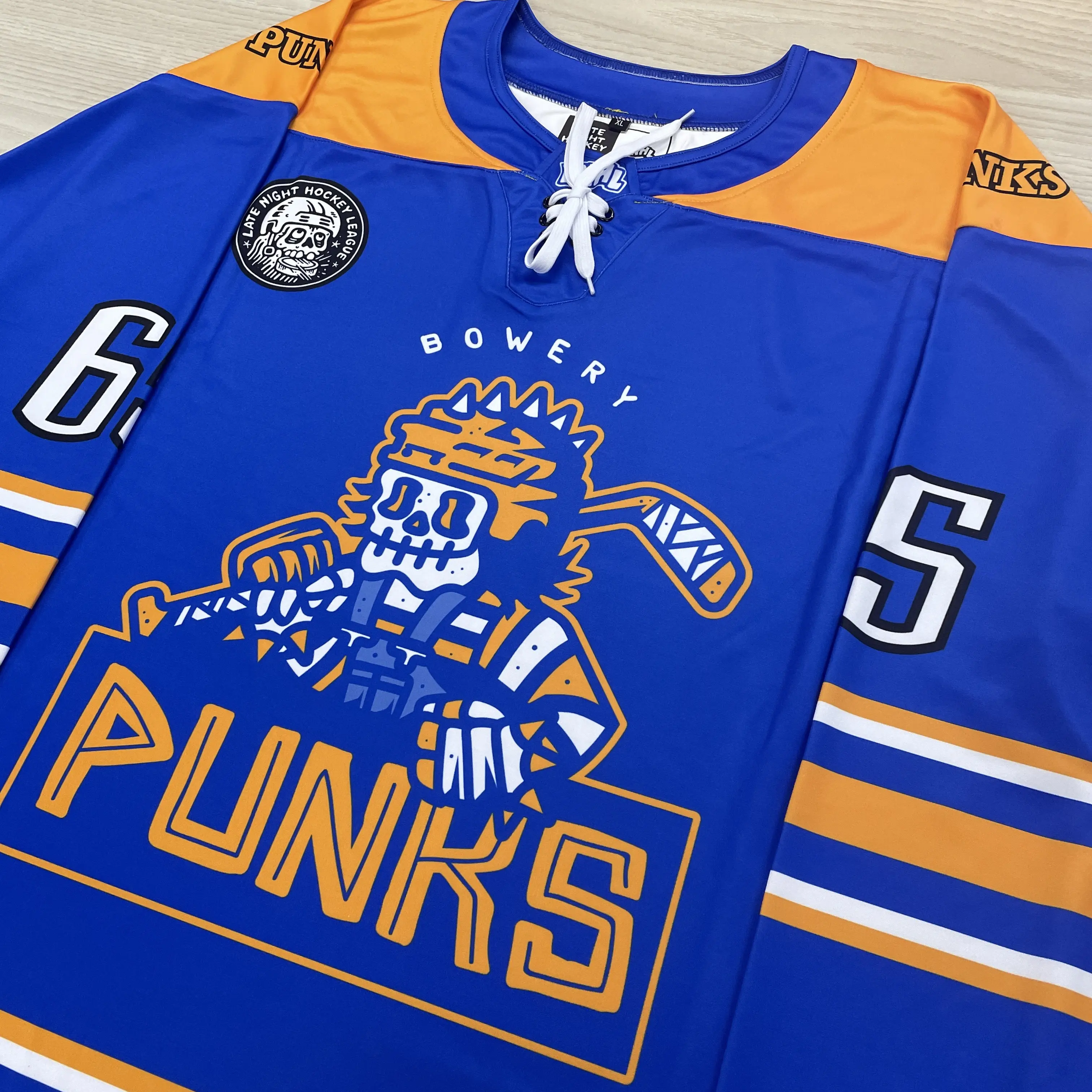 Full Sublimation Printing hockey jersey with custom design