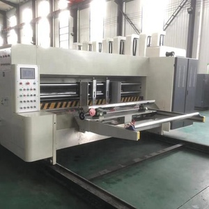 Đầy Đủ Tự Động Flexo Mực Hộp Carton In Ấn Khía Die-Cắt Máy - Product Image 2