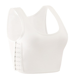 Sujetador Deportivo Delgado Sin Costuras, Antichoque, Antibacteriano, <span class=keywords><strong>de</strong></span> Poliéster/Nylon, para Estudiantes, Disimula Senos Grandes - Product Image 6