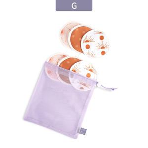 Elinfant Almohadilla de lactancia con Forro de rizo de bambú de alta calidad Saludable Reutilizable 6 PCS/Bag Almohadilla de lactancia - Product Image 6