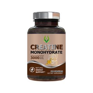 Premium Custom <b>Creatine</b> Capsules Build Muscle Promote Muscle Recovery Adult Fitness Supplements <b>Creatine</b> Monohydrate Capsules - Product Image 1