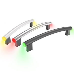 Pasamanos Tubular de Aleación de Aluminio Tianjia de 200 mm y 400 mm con Luz Indicadora para Puerta Protectora de Máquina CNC - Product Image 2
