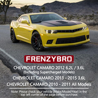 Kit de Suspensión Frenzybro con Brazo de Control Inferior Delantero con Rótula y Barras de Acoplamiento Exteriores, Compatible con Chevrolet Camaro 2010-2015