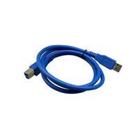 Kabel USB 3.0 Kecepatan Tinggi Berbahan Nilon untuk Transmisi Data Antara Komputer, Printer, Speaker, dan Perangkat Elektronik