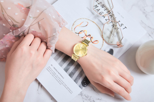 <span class=keywords><strong>Reloj</strong></span> de Pulsera para Mujer <span class=keywords><strong>Mini</strong></span> <span class=keywords><strong>Focus</strong></span> MF0335L, Marca de Lujo, Dorado, Moderno, con Brazalete - Product Image 2