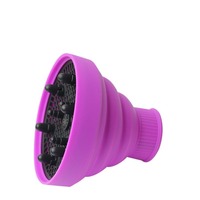 Diffuseur pliable en silicone pour sèche-cheveux, accessoire pour cheveux bouclés