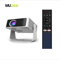 ISMARTX16 Mini Proyector LED Inalámbrico con Control Remoto BT, 180 Lúmenes, Android 13.0, Proyector Portátil para el Hogar y el Dormitorio