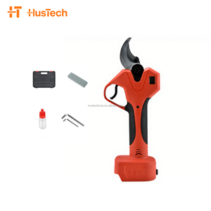 Tijeras de Podar Plegables de 21V con Empuñadura Antideslizante y Cuchilla Metálica para Batería (Enchufe Incluido) para Podar Árboles Frutales y Jardines - Product Image 3