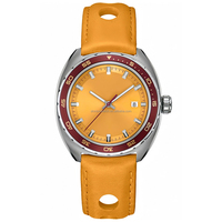 Montre à quartz personnalisée Slonton avec mouvement Seiko montre-bracelet à breloque multicolore en cristal de saphir pour femme