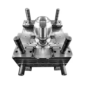 摩托车头盔塑料成型模具制作