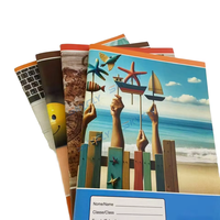 Vente en gros de cahier d'exercices de reliure à agrafes pour Mozambique Artpaper Cover 14.5*21cm Personnalisation disponible Source Factory