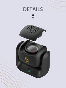 Pembakar dupa elektrik terbaru 2025, pembakar dupa elektrik untuk mobil, baterai 1500mAh, pembakar dupa Muslim - Product Image 5