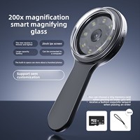 Hot V7 Handheld HD Digital Microscope Glass LED Illumination for Electronic Identification Repair Inspection Screen Magnifier