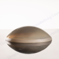 Lentille convexe en dôme optique infrarouge multispectre ZnS, matériaux en silice fondue saphir BK7 K9, OEM pris en charge, dôme sphérique, marque SANHANG