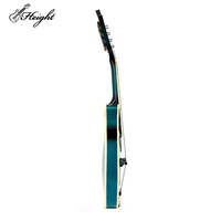 Mandoline de style F, bleu burst, instrument de musique, mandoline ovale, instrument de musique complet