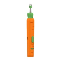 Jouet pour chat laser taille XXL, design carotte, plume et clochette, bâton interactif d'entraînement, fournitures de divertissement pour animaux de compagnie d'intérieur