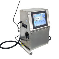Impresora de codificación automática de uso en fábrica de alimentos WAISU, impresora de inyección de tinta continua en línea Industrial CIJ para bolsa de embalaje, caja, fecha, serie