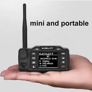 Đầy đủ netcom thu phát mạng kỹ thuật số Trunking đài phát thanh GPS định vị xe Walkie Talkie