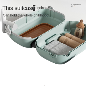 Bagaglio da passeggio per bambini montabile pigro Boom Baby Scooter Spinner in Neoprene <span class=keywords><strong>valigia</strong></span> portaoggetti con lucchetto e timone - Product Image 2