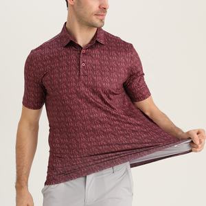 Polo de Golf de Tela con Logotipo Bordado Personalizado, Ropa Seca Ajustada con Estampado Completo, 1 Unidad - Product Image 2