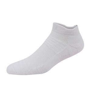 Chaussettes de sport en coton avec logo personnalisé, chaussettes de course athlétiques pour hommes, chaussettes de tennis à la cheville, respirantes, anti-humidité, compression, antidérapantes - Product Image 6