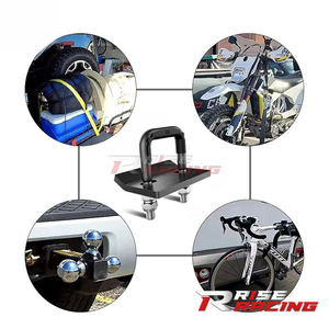 RISE – Adaptateur de serrage anti-tintement pour attelages, type boulon en U en acier, à bas <span class=keywords><strong>prix</strong></span> et facile à assembler, pour pièces de remorque - Product Image 6