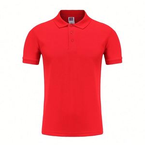 Design New Arrival Customised Logo Printing US Size 10 Spandex 90 Polyester Embroidered Restaurant Polo <b>Shirt</b> - Product Image 3