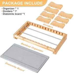 <span class=keywords><strong>Organisateur</strong></span> de support de couvercle de <span class=keywords><strong>casserole</strong></span> en bambou avec plaque de <span class=keywords><strong>casserole</strong></span> en bois de vidange support de rangement de cuisine support de vaisselle pot et <span class=keywords><strong>organisateur</strong></span> de <span class=keywords><strong>casserole</strong></span> <span class=keywords><strong>organisateur</strong></span> de <span class=keywords><strong>tiroir</strong></span> - Product Image 3