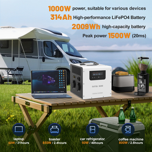 DATOU Portable Power Station Battery 1000W 2000Wh Lightweight <b>Solar</b> <b>Generator</b> Power Storage Emergency Power Supply JC 1020 <b>Solar</b> - Product Image 4