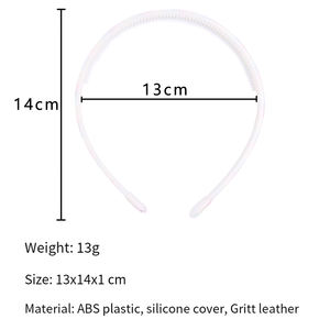 ربطة شعر متدرجة اللون قوس قزح لامعة للأطفال والفتيات، تصميم جديد على شكل قلب مع لمعان، عصابة رأس متدرجة اللون 1 سم - Product Image 4