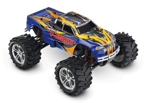 <span class=keywords><strong>Traxxas</strong></span> T-Maxx Classic 1/10 4WD Nitro Monster Truck TRX 2.5, Motor de Carreras con Arranque Fácil, Auto de 2 Velocidades, Control Remoto, Coche <span class=keywords><strong>RC</strong></span> - Product Image 2