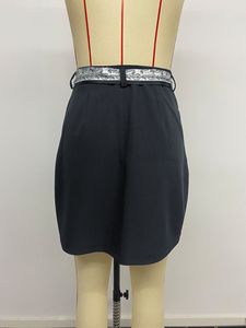 PRETTY STEPS <span class=keywords><strong>Falda</strong></span> Corta Ajustada de Verano 2026 para Mujer <span class=keywords><strong>con</strong></span> Cinturón Incluido - Product Image 6
