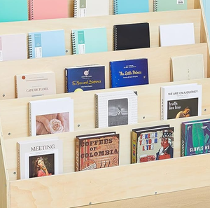 Meubles de chambre à coucher modernes en bois, étagères à livres pour enfants à 5 niveaux, bibliothèque pour enfants, <span class=keywords><strong>présentoir</strong></span> pour salon et hôtel - Product Image 3