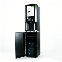 Máquina Expendedora de Café Inteligente Automática, 3 Sabores, Bebidas Instantáneas, Autoservicio, Dispensador de Té con Leche, Jugos y Bebidas
