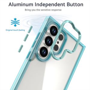 Étui de téléphone portable de couche antioxydante antichoc clair pour <span class=keywords><strong>Samsung</strong></span> pour Galaxy S24 S23 S22 + <span class=keywords><strong>S21FE</strong></span> S20 S25 + - Product Image 4