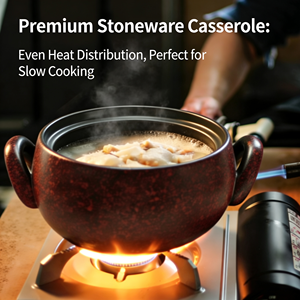 Casserole en céramique pour cuisson sur feu ouvert - Product Image 3