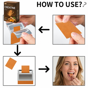 Tiras de Creatina Monohidrato de Disolución Rápida OEM, Tiras Orales de Creatina Monohidrato de Disolución Rápida para Energía Pre-Entrenamiento - Product Image 3