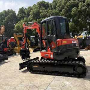 รถขุดขนาดเล็ก Kubota U55 5.5 ตัน พร้อมบูมออฟเซ็ต ได้รับการรับรองมาตรฐาน CE และ EPA มีจำหน่าย - Product Image 2