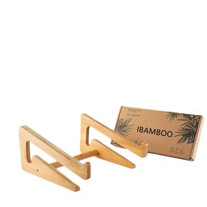Ibamboo Solid Wood Laptop <b>Stand</b> 10-15 Inch <b>Desktop</b> Riser For Cooling And Gaming Laptops - Product Image 5