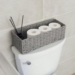 Cesto in Feltro con Motivo in Erba Marina per <span class=keywords><strong>Biancheria</strong></span> <span class=keywords><strong>Sporca</strong></span>, Contenitore in Legno per Alimenti, Nuovo Stile Antico per Casa e Campeggio - Product Image 3