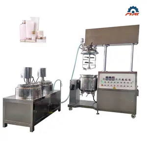 Aquecimento a vácuo Emulsificante Mixer Máquina Homogeneizada Fabricante Máquinas Equipamento 100L 250L