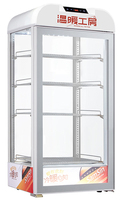 Équipement de restaurant de restauration rapide commercial mini vitrine chauffante pour boissons chaudes