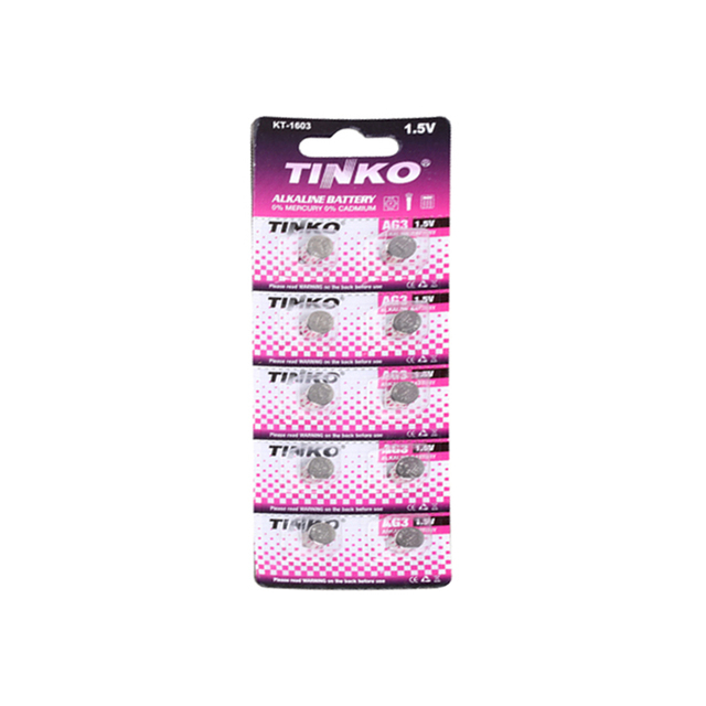 1.5V AG3/ L736 LR41 Button Coin Cell Battery