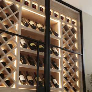 Gabinete de Bodega Moderno Personalizado de Primera Calidad, con Control de Temperatura, Rejilla de Diamantes, Almacenamiento, Exhibición, Alta Calidad, Duradero, Integrado - Product Image 2