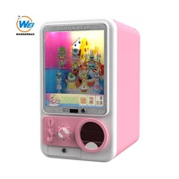 WANGERBAO Distributeur automatique de mini-jouets Gachapon Gacha en capsule, avec présentoir de jouets et motif à carreaux, vente en gros usine